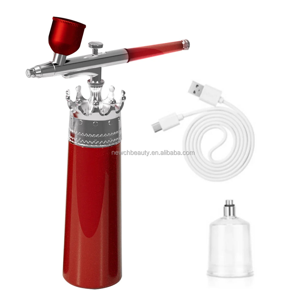 Air Brushes Oxygen Injection Instrument Atomization Face Care Hydrating Moisture Airbrush Machine Compressor