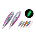 TOPRIGHT JIG025 40g~200g Sardine Lure Slow Jigging Lures Glow Saltwater Metal Fishing Jigs Head Fishing Lure