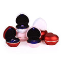 A1 Wholesale Blue Pink Red Led Light Ring Box Valentine's Engagement Wedding Gift Packaging Jewelry Heart Shaped Ring Box