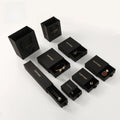 Travel Jewelry Drawer Cardboard Box With Sponge for Ring Necklace Bracelet Earring Packaging Organizer Gift Case Box