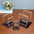 Classical Square 5 Swing Balls Newton Cradle Steel Balance Ball Physics Science Pendulum Decoration