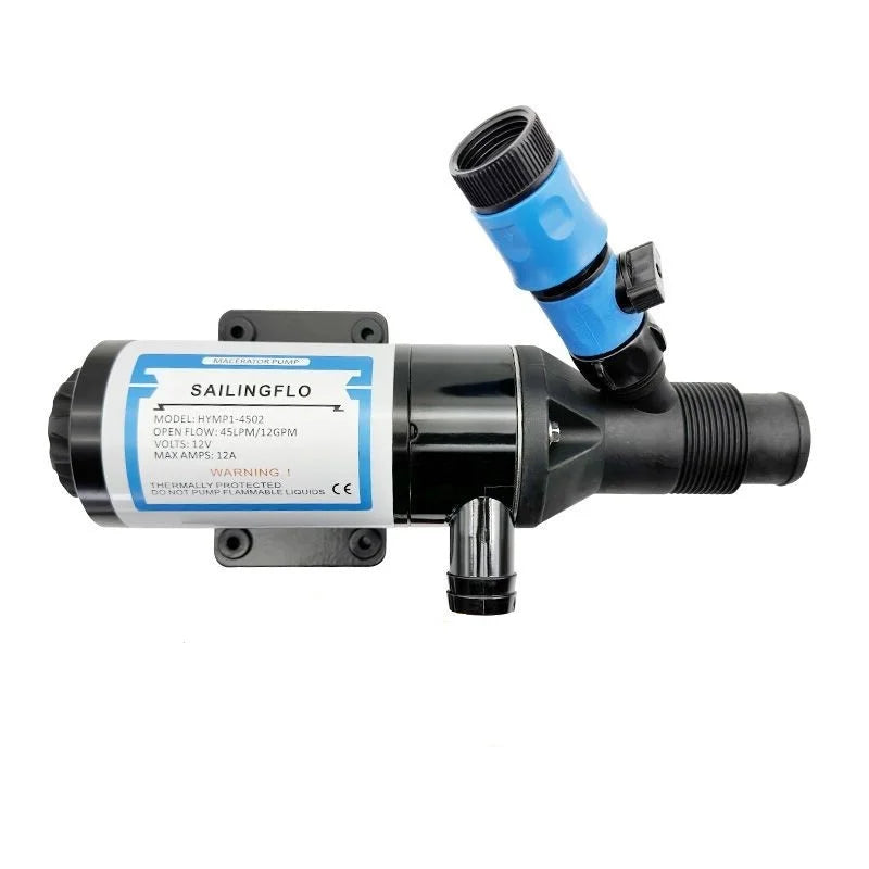 SAILINGFLO New Design 12V 45LPM Electric Wastewater Treatment Macerator Pump Toilet Sewage Pump Without Power Cord
