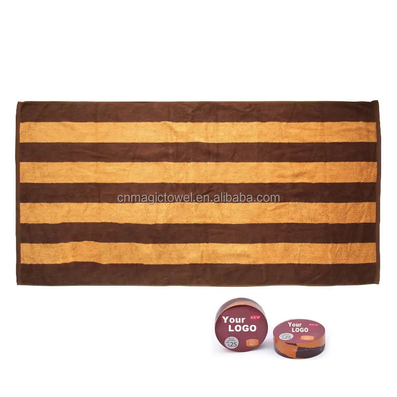 Gift Any Shape Custom Logo Print Magic Mini Hand Face Towels 100% Cotton beach towel Soft Cheaper Compressed Towel
