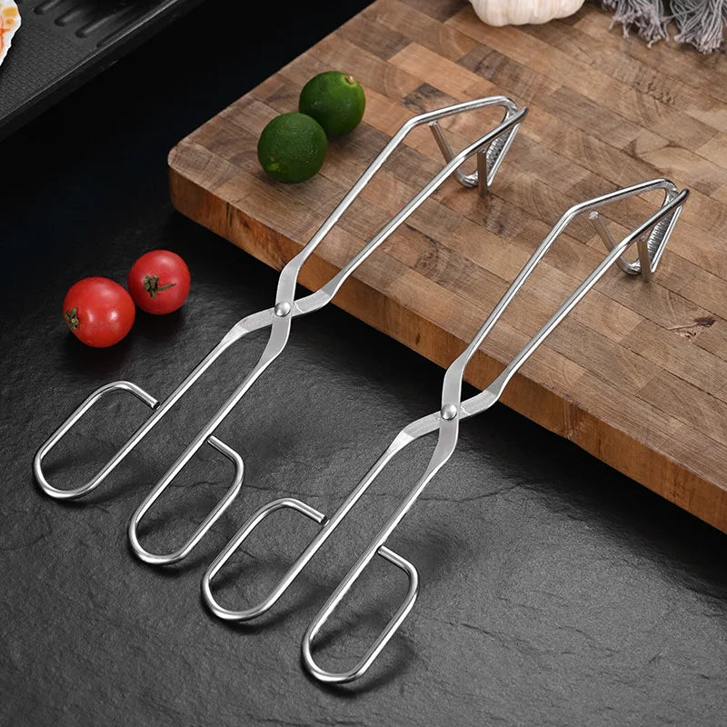 Anti-scalding Stainless Steel Steak Clip Food Clip Barbecue Clip Baking Tools