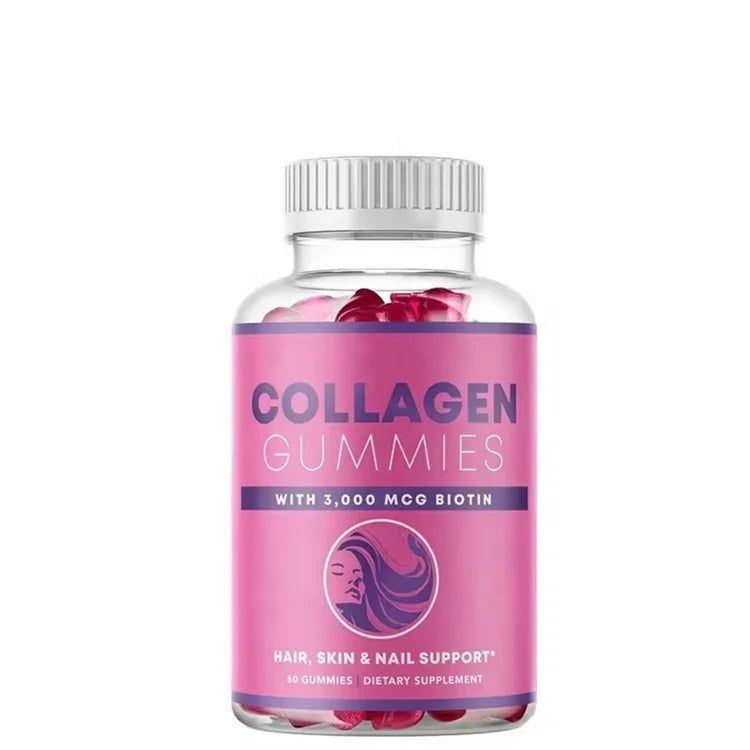 Faitury OEM Low Moq Bear Private Label Halal Gummies With Biotin Candy Collagen