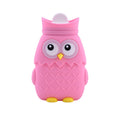 Owl Design Integrated Hot and Cold Warm Water Bag Silicone Drinking Bottle