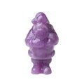 DIY Wholesale Carved Natural Purple Mica Santa Claus Ornaments Carving Crystal Craft Christmas Santa for Gift Decoration