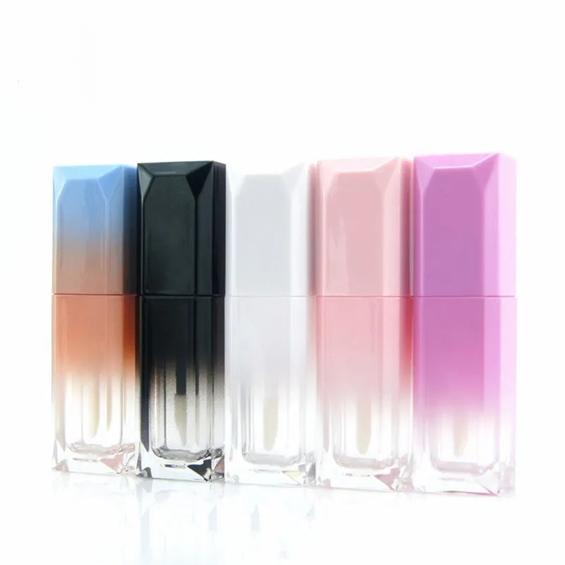 New Arrival Multi Color Empty Lip Gloss Tube Container Private With Brush
