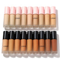No Logo Vegan Waterproof Full Coverage Foundation Private Label Makeup Liquid Foundation Organic Makeup