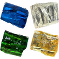 HQ Gems 1 Kilogram Synthetic Uncut Cubic Zircon Materials Blue White Yellow Green Pink Purple Red Colors Raw CZ Rough Stone