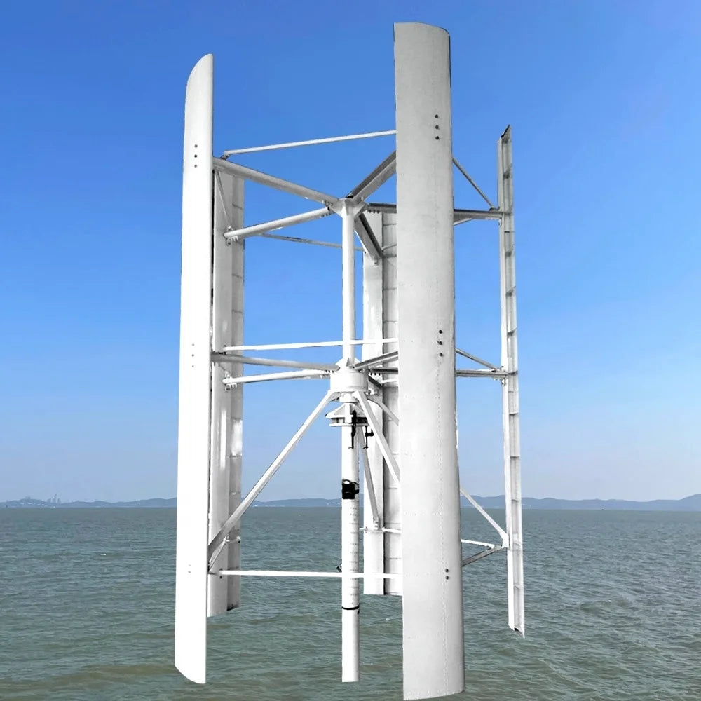 20KW 30KW 50KW 60KW 220V 380V Vertical Axis On-Grid/Off-Grid Wind Turbine Generator Energy System for Power Generation