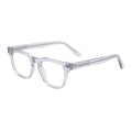 Italy Unisex Retro Style Clear Square Anti Blue Light Computer Glasses Acetate Eyewear Frame with Diamond Face Shape Match