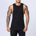 Men's Casual Tank Top Spandex Cotton Quick Dry Breathable and Comfortable for Summer Sports and Fitness for Basketball