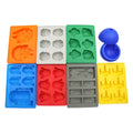 Hot Selling 8Pcs Mini Eco-friendly Silicone Ice Cube Tray Reusable Easy Release Ice Mold Tray Wholesale