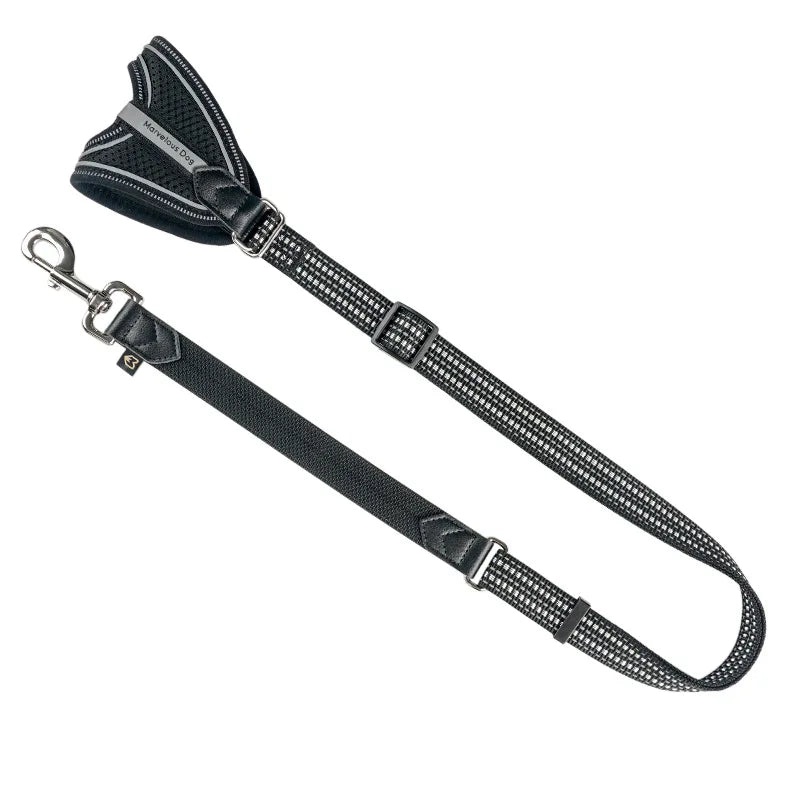 2024 Pet Supplies New Reflective Hand Free Cat Leash with Glove Handle Polyester Material Pet Walking Lead