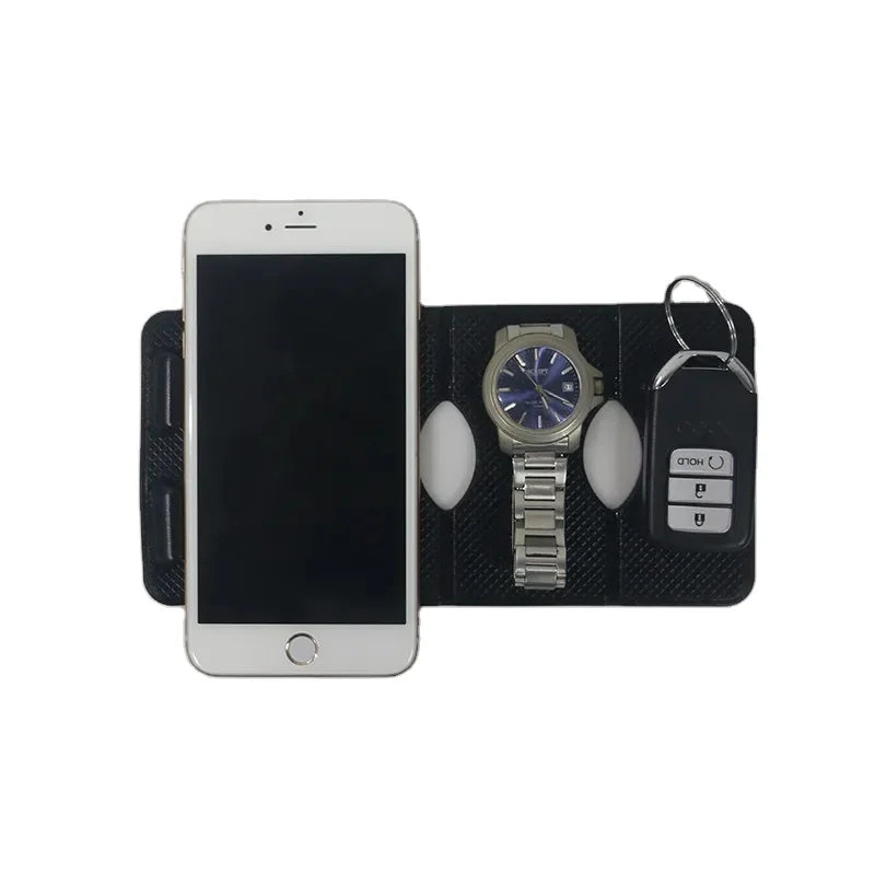 Mobile Phone Holder Pu Gel Anti Slip Pad for Car Accessories Anti Slip Mat Pad Foldable Stand