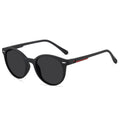 C6008 Wholesale TR90 Custom Round Fashion Polarized Brand Luxury Custom Logo Sunglasses for Women