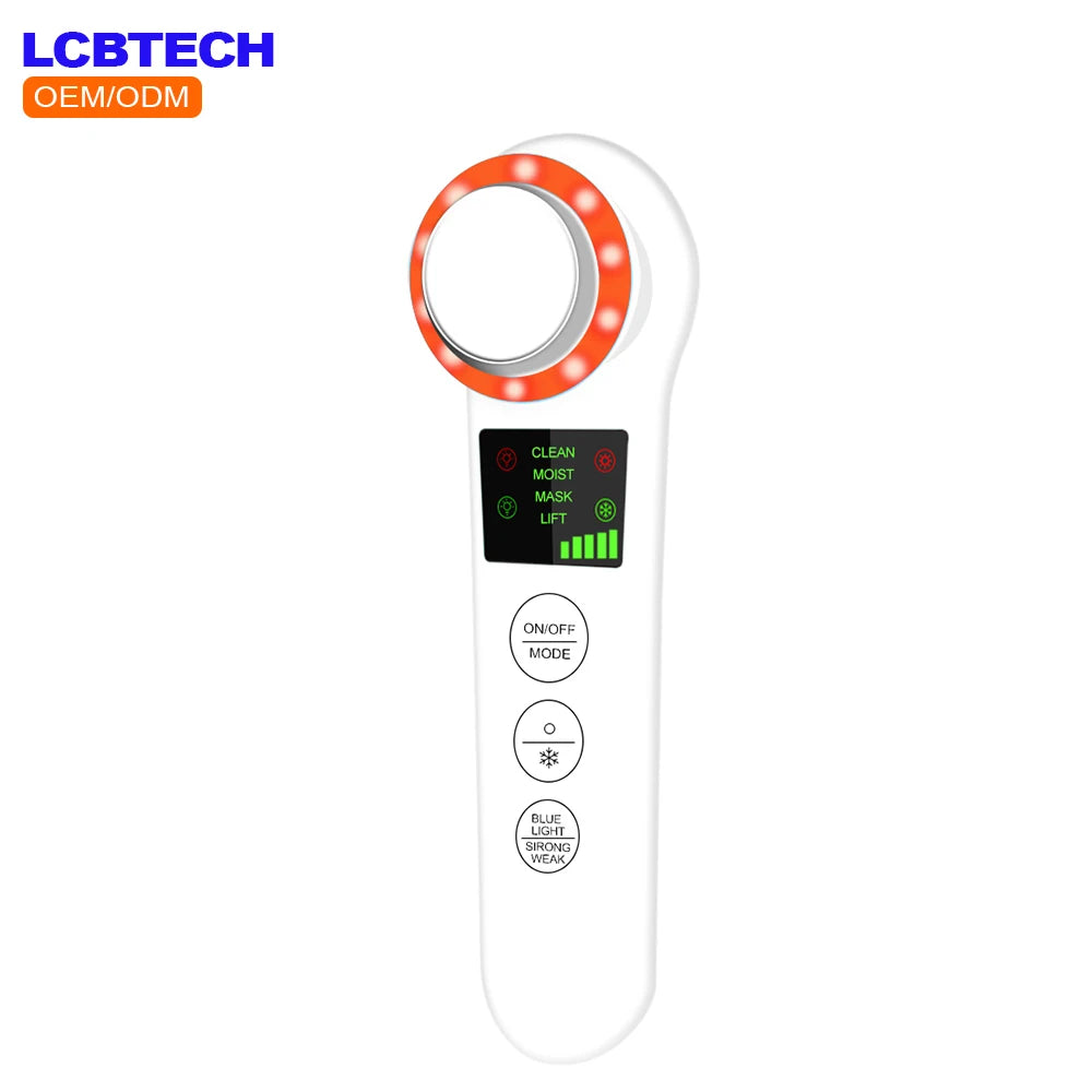 Innovative Handheld Hot and Cold Facial Massager USB-Powered Newest Hammer Device for Skin Care and Lifting Targeted for Face