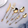 High-end Luxury Aristocratic Tableware Knife Spoon Fork