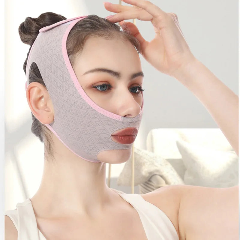 2024 New Style Beauty Face Sculpting Sleep Mask for Women V Shaped Slimming Face Mask for Face and Chin Line