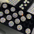 Cadermay Wholesale Price D VVS1 3mm-11mm Moissanite Diamonds Round Brilliant Cut Pass Diamond Pen Loose Moissanite Gemstone