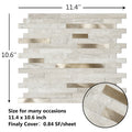 KASARO Modern Design Eco-friendly Peel and Stick Wall Tile Customizable Self-Adhesive Waterproof Fireproof for Kitchen