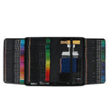 Deluxe 216pcs Sketching Drawing Art Supplies Pencils Set and Colored Pencils Set