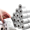 57x40mm/Customized Size Thermal Paper Rolls White Thermal Paper Cash Register POS Receipt Paper (50 Rolls) Thermal Tape