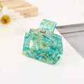 Wholesale 5.3 CM Barrettes Colorful Acetate Floral Hair Claw Clips Accessories for Thick Hair