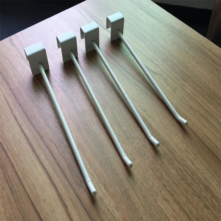 Heavy Duty Metal Slatwall Hooks for Store Display-Effective Retail Display Solution