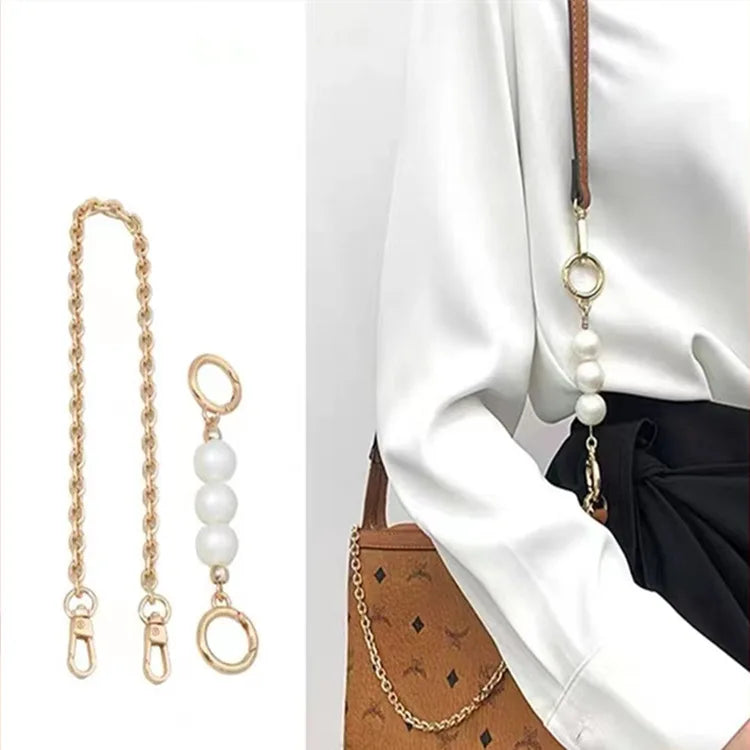 BC039 Wholesale Shoulder Bag Chain Accessories Custom Metal Chain for Bag Purse Oem Odm Gold Metal Chain Strap for Handbag