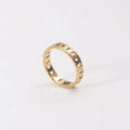 Hot Selling Simple Stainless Steel Chain Ring for Women