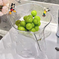 Multi-function Drain Basket Funnel Drain Basket with Spout Kitchen Creative Fruit Plate Fruit Washing Storage Organization