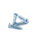 Zinc Plated DIN7500ME Steel Cross Recessed Triangle Thread Rolling Countersunk Head Screws