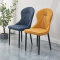 High Back Hotel Restaurant Designer Metal Italian Nordic Leather Outdoor Dining Chairs Modern Luxury for Table and Chair Room