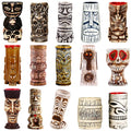 Wholesale Custom Cocktail Bar Ceramic Vasos Tiki Cup Mug Glasses Glassware Tiki Mug Kit
