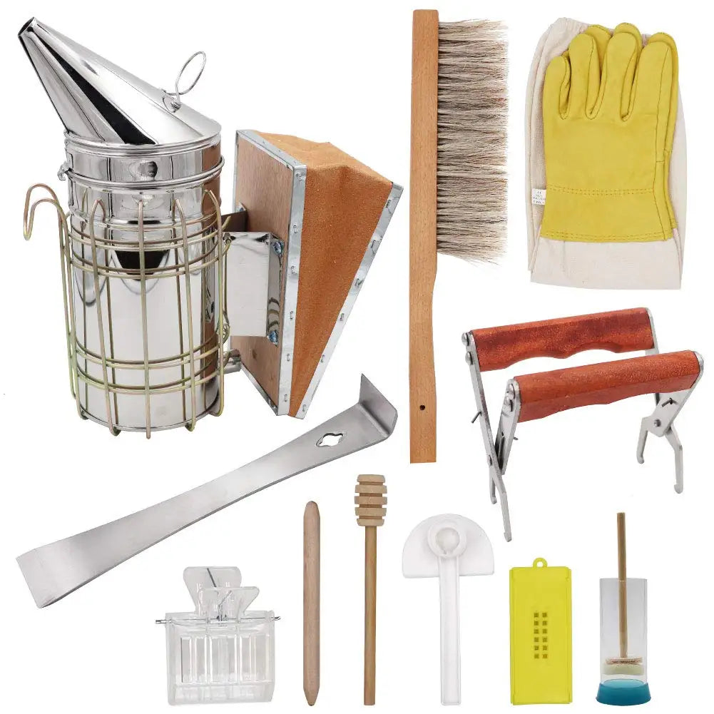 Bee smoker beekeeping tools kits hive tool