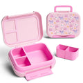 Sustainable 3/5 Compartment Japanese Stylish PP Bento Box 1590ml Kids Lunch Container for School Eco-Friendly Food Storage Box