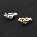 Creative Hot Sale Vintage Peace Handshake Brooch Metal Enamel Badge Fashion Jewelry Brooches Pins