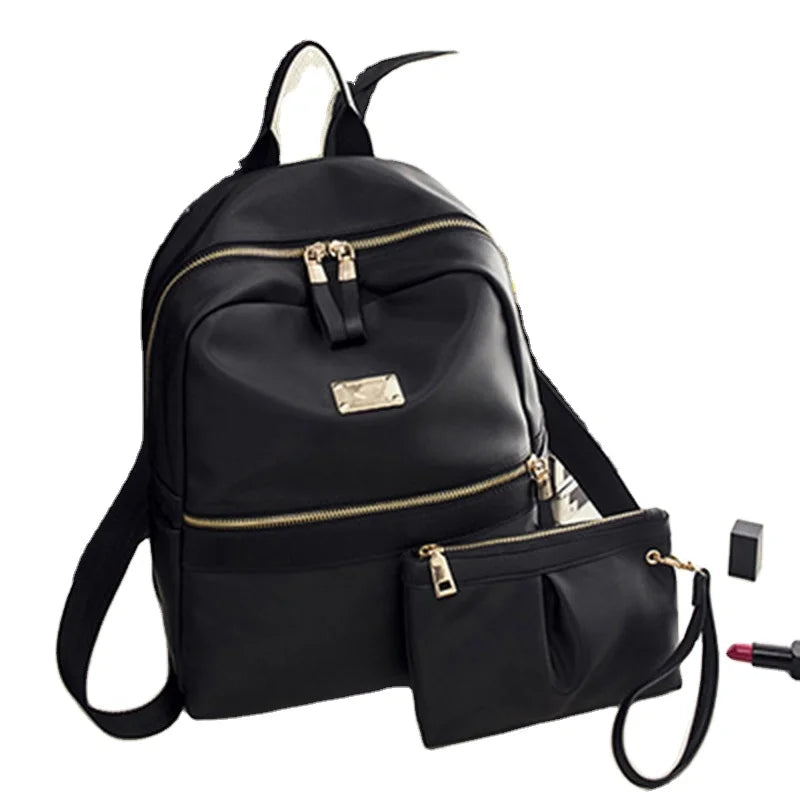 Shoulder Female Korean Style Popular Tide Oxford Cloth Fashion Ladies Academic Leisure New Ladies Pillow Backpack