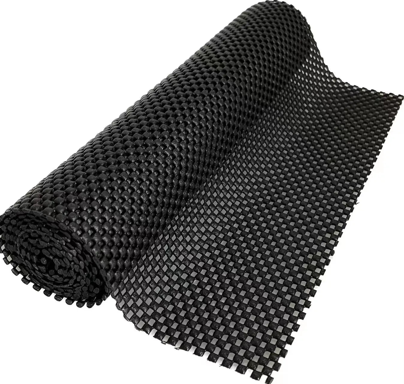 PVC Mesh Foam Grip Liner Washable Non-Adhesive Easy Shelf Non-Slip Kitchen Drawer Trunk Mat Carpet Underlay for Cabinets Drawers