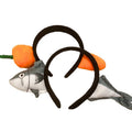 Dislocation Carrot Hairband Salted Fish Headbands Funny Shark Hair Accessories