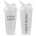 New Style Christmas Plastic Water Bottle 400Ml 600Ml Sports Fitness Shaker Cups Bpa Free Water Gym Protein