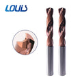 Super Hard 120 Degree Tungsten Steel Carbide Drill Bit Extended Deep Hole Drilling for Stainless Steel for Machine Tools