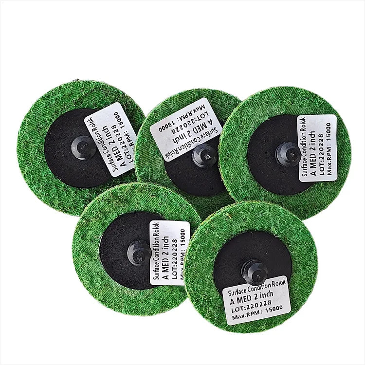 3 Inch Flexible Abrasive Non-Woven Nylon Fiber Flap Wheel Disc for Paint Removal