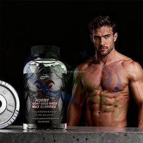 Natural Horny Goat Weed Epimedium Extract Gummies Icariin Enlargement Pills Horny Goat Weed Gummies