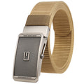 LY36-23631-1 Men Nylon Braided Formal Belt Fashion