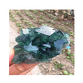 Wholesale Healing Crystals Gemstone Natural Green Fluorite Cluster Mineral Specimen for Home Decoration