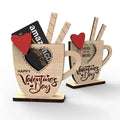 Personalized Valentine's Day Gift Bundle a Hug in a Mug Gift Card Holder a Special Treat for Someone Sweet Valentines Gifts 2024