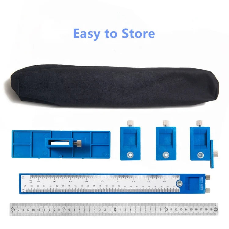 Adjustable Punch Locator Drill Guide Sleeve DIY Grade Hand Tools for Installing Cabinet Hardware Handles OEM Customized Support